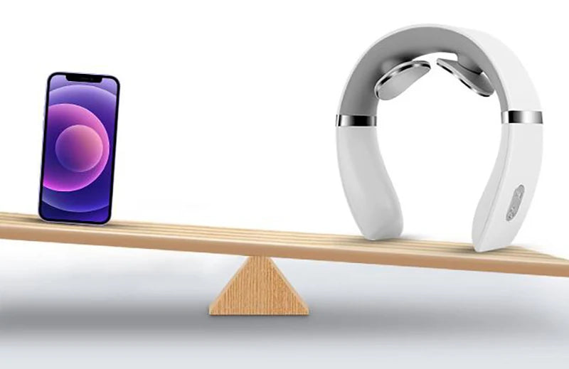 Wohlgefühl™ | Tragbares Nackenmassagegerät - Mini-Massagegerät für die Tiefenmassage