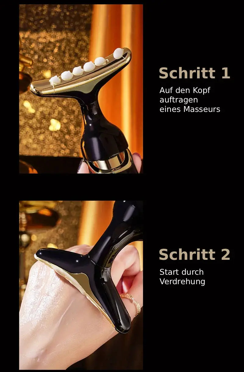 Wohlgefühl™ | 3-in-1-Massagegerät - Gesicht, Hals und Augen