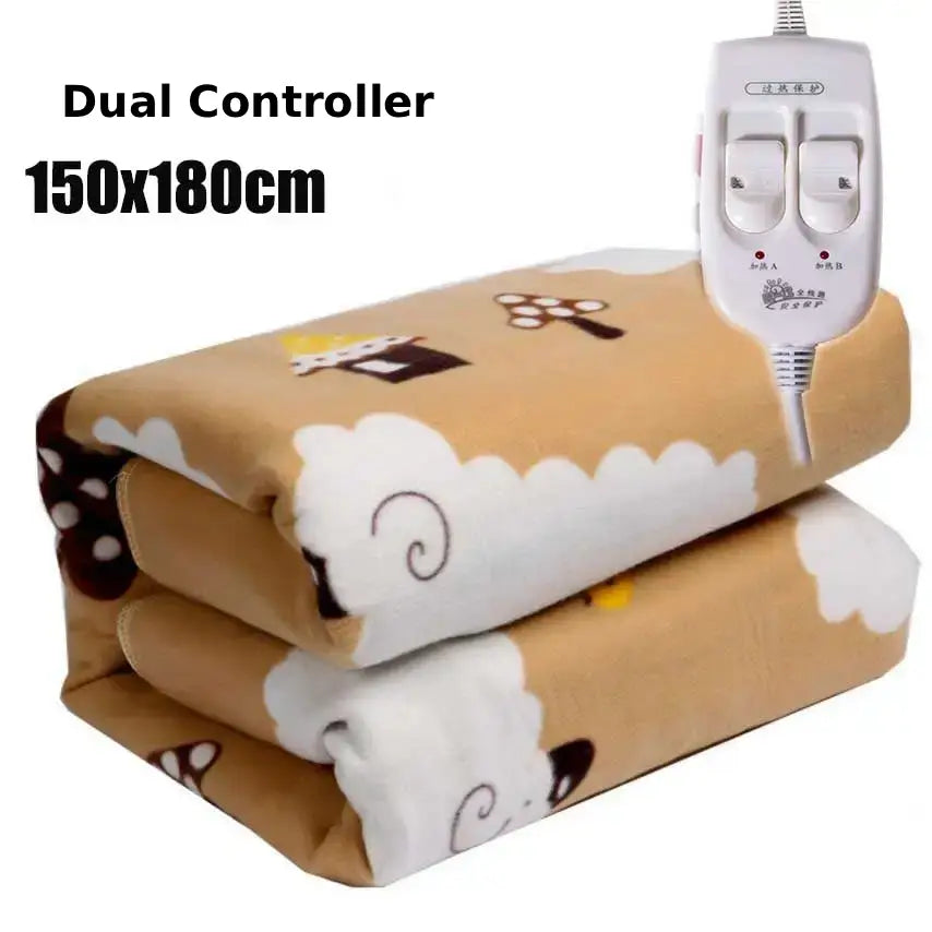 Wohlgefuhl™ | Intelligente Heizdecke 110-220V - Winterkomfort mit Temperaturkontrolle und Abschaltautomatik