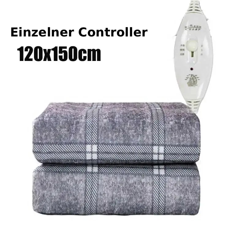 Wohlgefuhl™ | Intelligente Heizdecke 110-220V - Winterkomfort mit Temperaturkontrolle und Abschaltautomatik