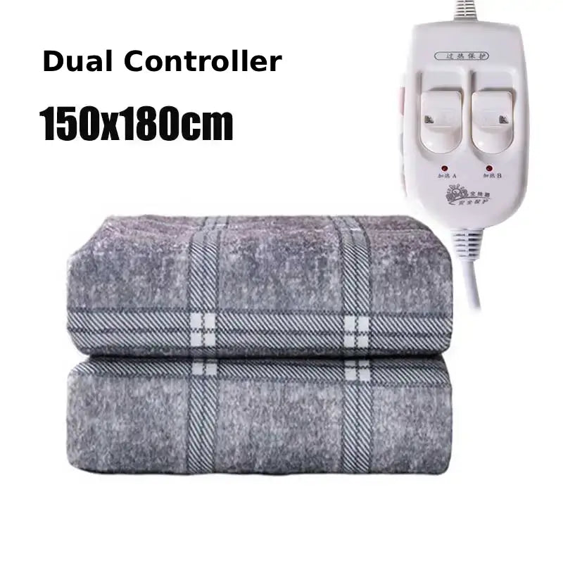 Wohlgefuhl™ | Intelligente Heizdecke 110-220V - Winterkomfort mit Temperaturkontrolle und Abschaltautomatik